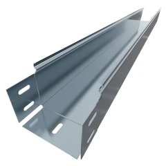 Лоток неперфорироваанный (глухой) ЛМГ 150х80 (0,70мм)  L=3000