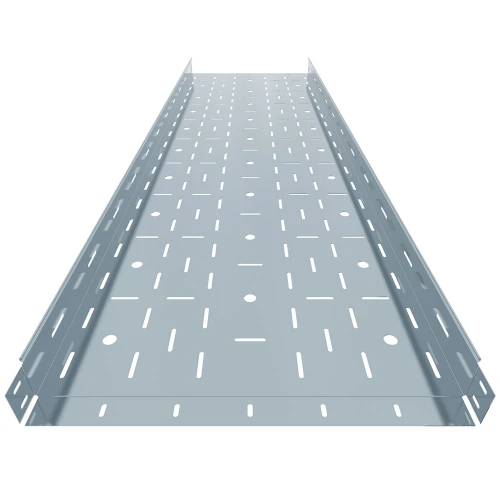 Лоток перфорированный ЛМП 600х80 (1,0мм)  L=3000