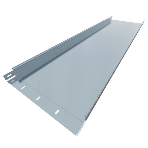 Лоток неперфорироваанный (глухой) ЛМГ 400х65 (1,0мм)  L=3000