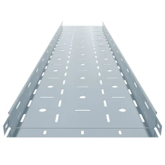 Лоток перфорированный ЛМП 400х60 (1,0мм)  L=3000