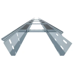 Лоток лестничный ЛМЛ 150х80 (1,2мм)  L=3000