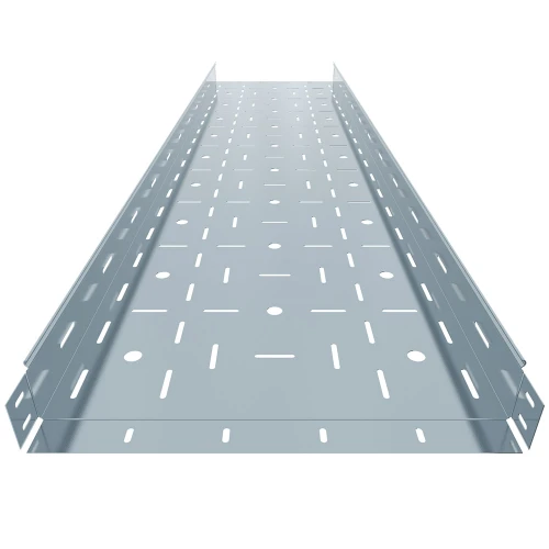 Лоток перфорированный ЛМП 500х80 (1,0мм)  L=3000