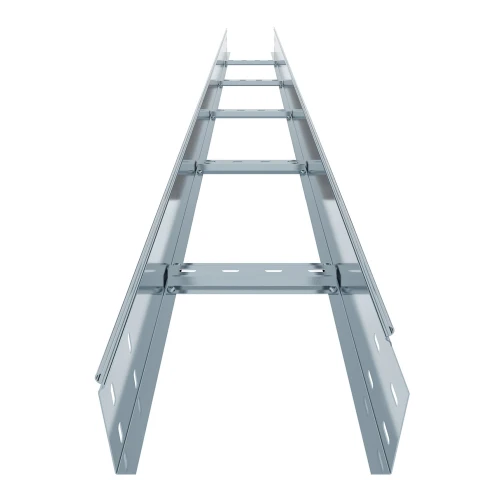 Лоток лестничный ЛМЛ 100х100 (1,2мм)  L=3000