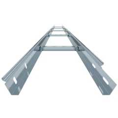 Лоток лестничный ЛМЛ 200х60 (1,2мм)  L=3000