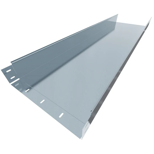 Лоток неперфорироваанный (глухой) ЛМГ 400х150 (1,0мм)  L=3000