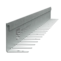 Бордюр Сплиттер L из оцинкованной стали, длина 1,2 м, высота 90 мм, толщина 3 мм