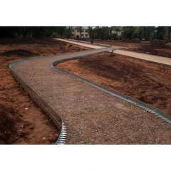 Бордюр Сплиттер L из оцинкованной стали, длина 1,2 м, высота 90 мм, толщина 3 мм