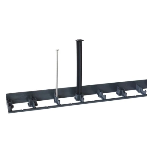 Бордюр пластиковый садовый  (Экобордюр Контур), L 1000 мм, Н45 мм