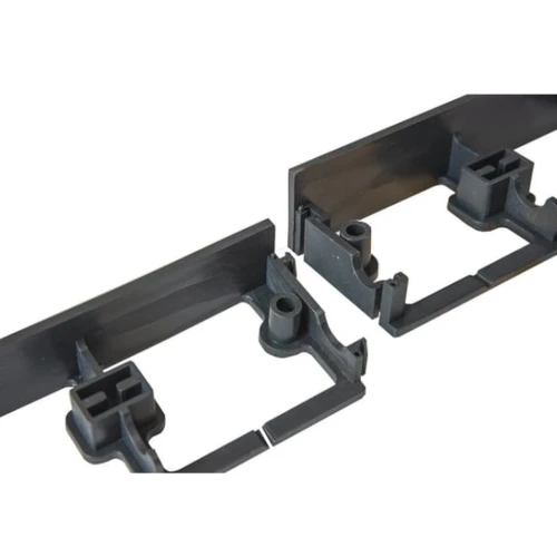 Бордюр пластиковый садовый  (Экобордюр Контур), L 1000 мм, Н45 мм