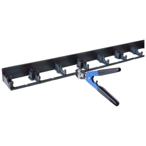 Бордюр пластиковый садовый  (Экобордюр Контур), L 1000 мм, Н45 мм