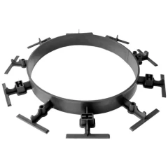 Бордюр пластиковый садовый  (Экобордюр Контур), L 1000 мм, H80 мм