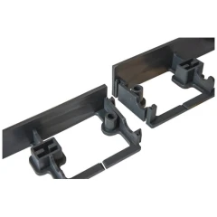 Бордюр пластиковый садовый  (Экобордюр Контур), L 1000 мм, H60 мм