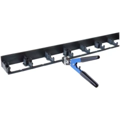 Бордюр пластиковый садовый  (Экобордюр Контур), L 1000 мм, H60 мм