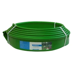 Бордюр пластиковый садовый Кантри MAXI зеленый, L 10000 мм, Н 140 мм