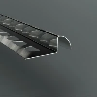 Наружный полукруглый С-образный профиль PС-7 для плитки и керамогранита 2,7м