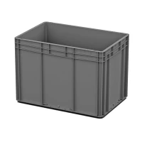 Евроконтейнер EC-6442 600x400x420 мм с закрытыми ручками
