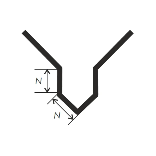 Антивандальный смарт-угол PY-3 для плитки и керамогранита 3м