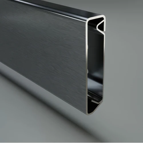 Плинтус PZ-2 c защелкивающимся крепежом и горизонтальной полкой 2,5м