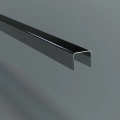 Декоративный U-образный профиль U-1 2,5м