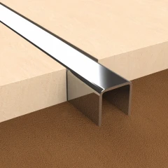 Декоративный U-образный профиль U-1 2,5м