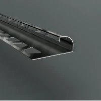 Наружный полукруглый С-образный профиль PС-5 для плитки и керамогранита с фиксатором 2,5м