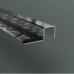 Наружный П-образный профиль PС-6 для плитки и керамогранита 2,7м