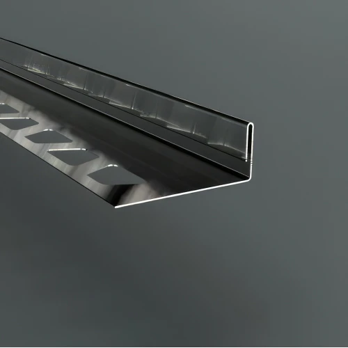 Наружный L-образный профиль PС-8 для плитки и керамогранита 2,7м