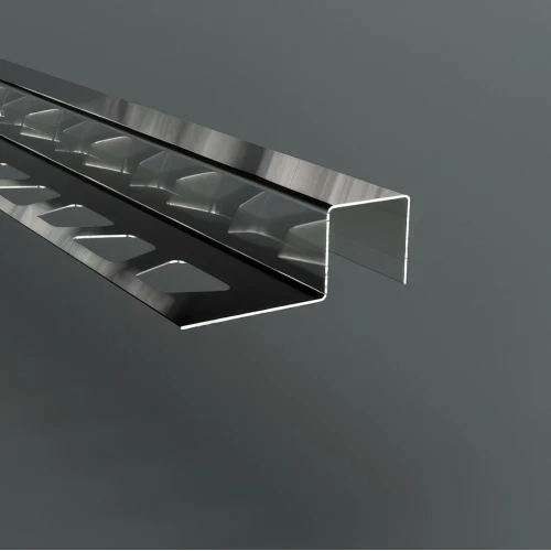 Наружный П-образный профиль PС-6 для плитки и керамогранита 2,5м