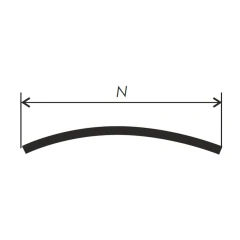 Порог PR-2 радиусный 3м