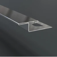 Наружный Т-образный составной профиль PT-4 с фиксацией под покрытие 2,7м