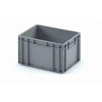 Евроконтейнер EC-4322 400x300x220 мм с закрытыми ручками
