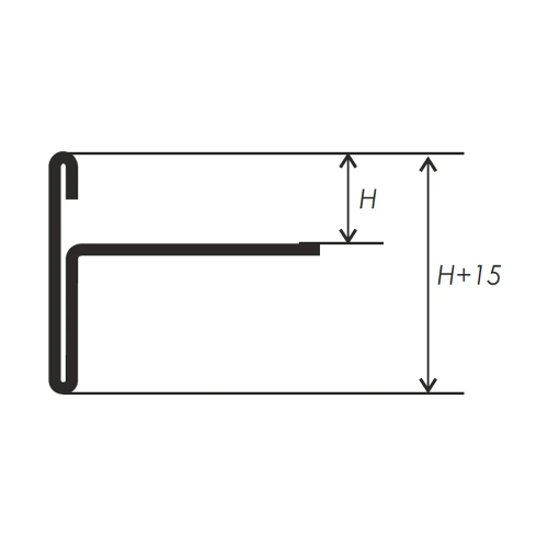 Профиль для защиты ступеней PF-3 2,5м