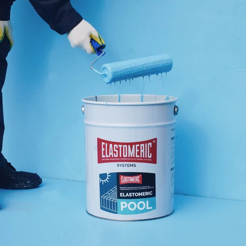 Гидроизоляции бассейнов, резервуаров, фонтанов - Elastomeric Pool 3 кг