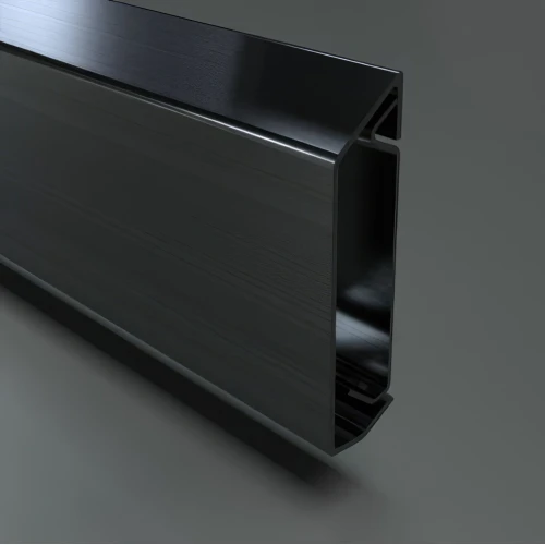 Плинтус PZ-1 c защелкивающимся крепежом и наклонной полкой 2,7м