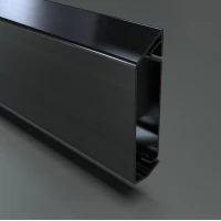 Плинтус PZ-1 c защелкивающимся крепежом и наклонной полкой 2,5м