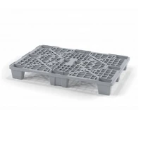 Паллет полимерный перфорированный 1200х800х140 мм на ножках