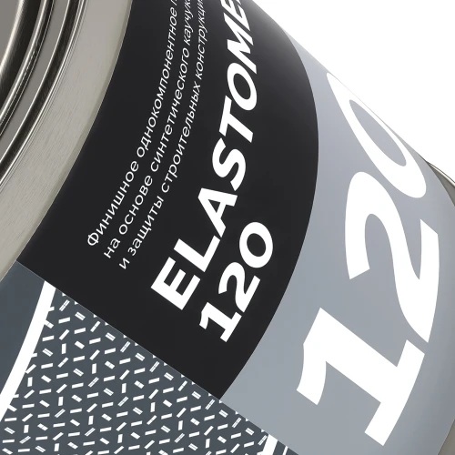 Финишная гидроизоляционная мастика на основе каучуков - Elastomeric 120 3 кг