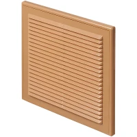 Решетка вентиляционная пластиковая в рамке с сеткой 250x250 ABS