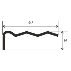 Накладка на ступень PW-4 2,5м