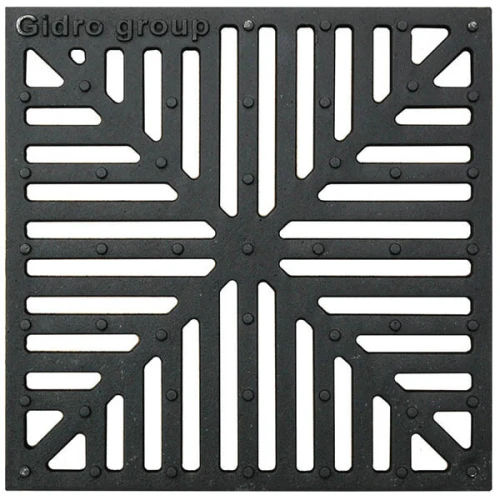 Решетка водоприемная чугунная щелевая для дождеприемника