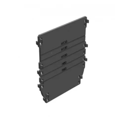 Торцевая заглушка универсальная для лотка водоотводного DN100