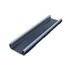 Лоток водоотводный пластиковый PolyMax Basic DN200 H80 усиленный