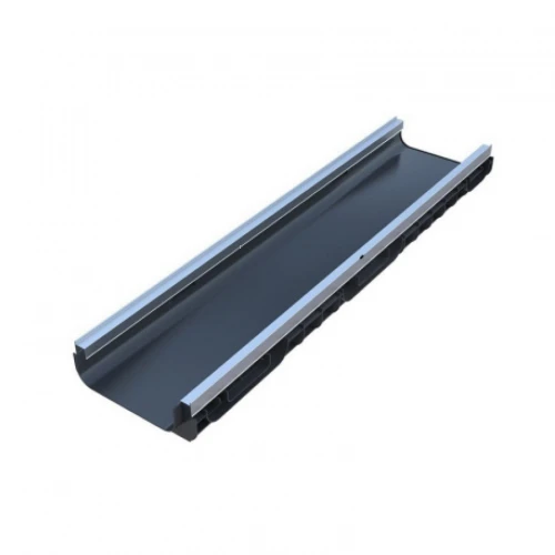 Лоток водоотводный пластиковый PolyMax Basic DN200 H80 усиленный