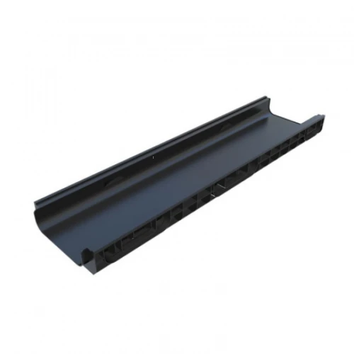 Лоток водоотводный пластиковый PolyMax Basic DN200 H80 усиленный