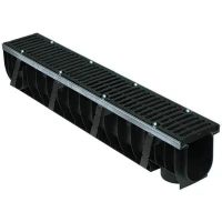 Лоток пластиковый MAX 100 с чугунными решетками (Е – до 60 т)