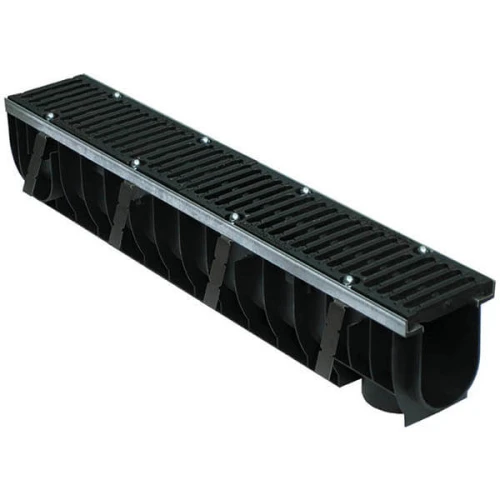 Лоток пластиковый MAX 100 с чугунными решетками (Е – до 60 т)