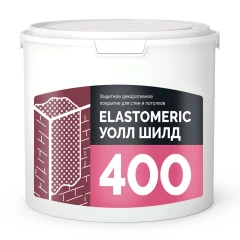 Универсальная эластичная защитная краска - 400 WALL SHIELD 3 кг