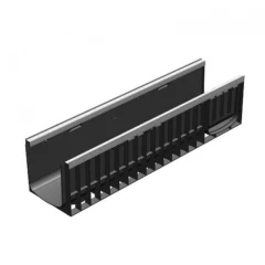 Лоток водоотводный пластиковый Gidrolica Standart DN200 H235 усиленный