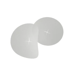Заплатка для крепежных элементов ELASTOMERIC CHIPS, круглая 70х70 мм белая, 50 шт