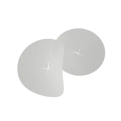 Заплатка для крепежных элементов ELASTOMERIC CHIPS, круглая 90х90 мм белая, 50 шт